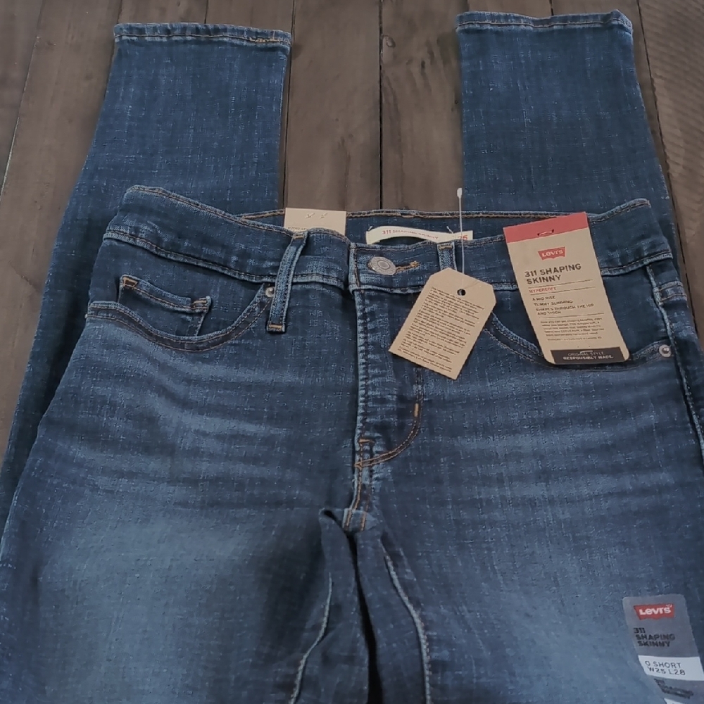 Levi's Dark Blue Denim Jeans